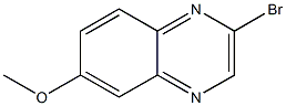 2-bromo-6-methoxyquinoxaline Struktur