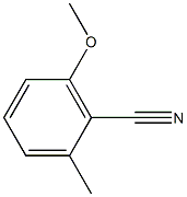 2-Methyl-6-methoxybenzonitrile Struktur