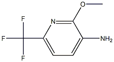 3-Amino-2-methoxy-6-(trifluoromethyl)pyridine Struktur