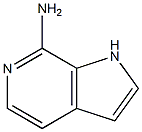 7-氨基-1氫-吡咯[2,3-C]并吡啶, , 結(jié)構(gòu)式