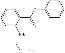 Phenyl anthranilic acid-ethanol solution Struktur