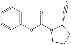 (S)-phenyl 2-cyanopyrrolidine-1-carboxylate Struktur