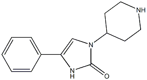 4-phenyl-1-(piperidin-4-yl)-1H-iMidazol-2(3H)-one Struktur