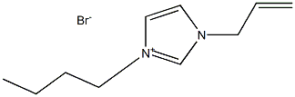 1-Allyl-3-butylimidazolium bromide Struktur