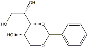 1,3-O-Benzylidene-L-arabitol Struktur