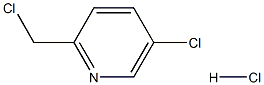 2-chloromethyl-5-chloropyridine hydrochloride Struktur