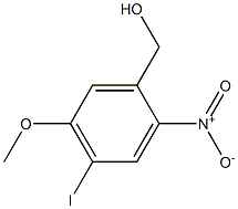 (4-Iodo-5-methoxy-2-nitro-phenyl)-methanol Struktur