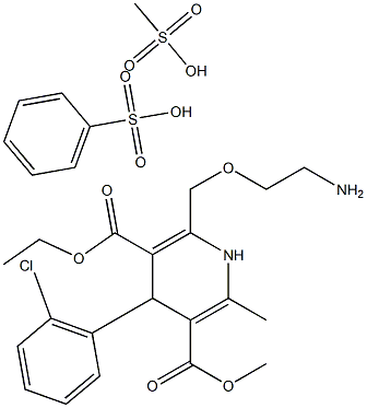 Amlodipine mesylate standard Struktur