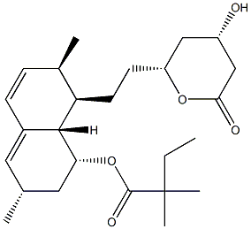 Simvastatin standard Struktur