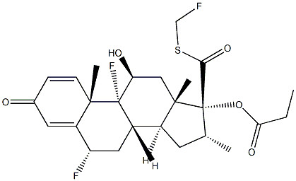 Fluticasone Impurity 14 Struktur