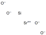 Strontium silicon tetraoxide Struktur