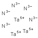 Tantalum nitride Struktur