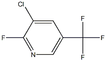 2-fluoro-3-chloro-5-trifluoromethylpyridine Struktur