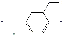 2-fluoro-5-trifluoromethylbenzyl chloride Struktur