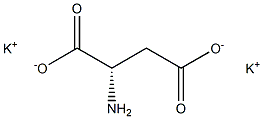 Potassium aspartate Struktur