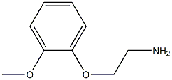 2-(methoxyphenoxyl)ethylamine Struktur