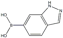 1H-Indazol-6-ylboronicacid Struktur