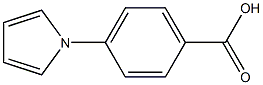 4-(1H-Pyrrol-1-yl)benzoic acid 95+% Struktur