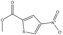 Methyl 4-nitrothiophene-2-carboxylate Struktur