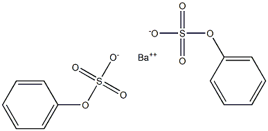 barium phenyl sulfate Struktur