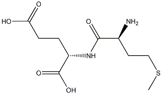 methionylglutamic acid Struktur