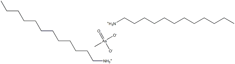 DODECYLAMMONIUMMETHYLARSONATE Struktur