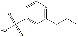 2-propyl-4-pyridinesulfonic acid Struktur