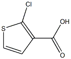 2-Chlorothiophene-3-carboxylic acid Struktur