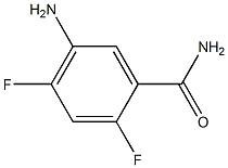 5-AMINO-2,4-DIFLUOROBENZAMIDE Struktur