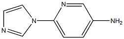 6-(1H-IMIDAZOL-1-YL)PYRIDIN-3-AMINE Struktur