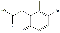 2-BROMO-5.6-BENZOACETIC ACID Struktur