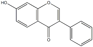 7-HYDROXY ISOFLAVONE 99+% Struktur