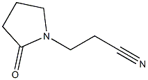 3-(2-OXOPYRROLIDIN-1-YL)PROPANENITRILE Struktur