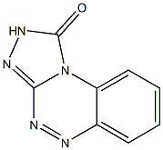 1,2-dihydrobenzo[e][1,2,4]triazolo[3,4-c][1,2,4]triazin-1-one Struktur