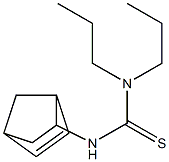 N'-bicyclo[2.2.1]hept-5-en-2-yl-N,N-dipropylthiourea Struktur