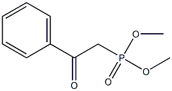 dimethyl (2-oxo-2-phenylethyl)phosphonate Struktur