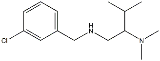 [(3-chlorophenyl)methyl][2-(dimethylamino)-3-methylbutyl]amine Struktur