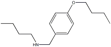 [(4-butoxyphenyl)methyl](butyl)amine Struktur