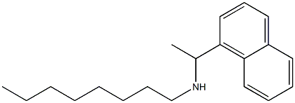 [1-(naphthalen-1-yl)ethyl](octyl)amine Struktur