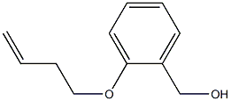 [2-(but-3-en-1-yloxy)phenyl]methanol Struktur