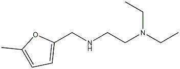 [2-(diethylamino)ethyl][(5-methylfuran-2-yl)methyl]amine Struktur