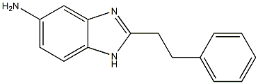 2-(2-phenylethyl)-1H-benzimidazol-5-amine Struktur