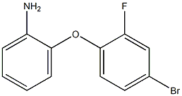 2-(4-bromo-2-fluorophenoxy)aniline Struktur