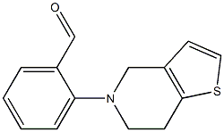 2-{4H,5H,6H,7H-thieno[3,2-c]pyridin-5-yl}benzaldehyde Struktur