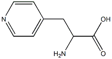 2-amino-3-pyridin-4-ylpropanoic acid Struktur