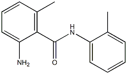 2-amino-6-methyl-N-(2-methylphenyl)benzamide Struktur