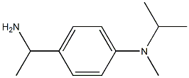 4-(1-aminoethyl)-N-methyl-N-(propan-2-yl)aniline Struktur