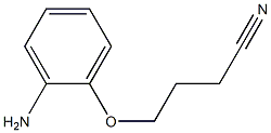 4-(2-aminophenoxy)butanenitrile Struktur