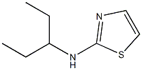 N-(pentan-3-yl)-1,3-thiazol-2-amine Struktur