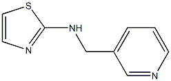 N-(pyridin-3-ylmethyl)-1,3-thiazol-2-amine Struktur